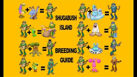 msm how to breed shugabush|how to get shugabush.